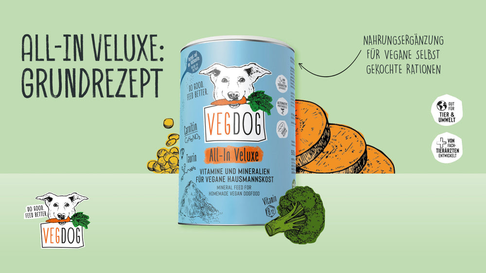 Unser bedarfsdeckendes Grundrezept mit All-In Veluxe