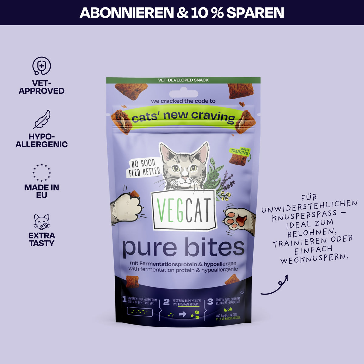 VEGCAT Pure Bites