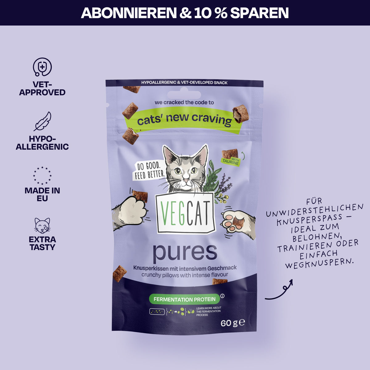 VEGCAT Pure Bites